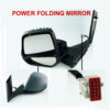 Ford Transit Tourneo Connect Electric Complete Wing Mirror Unit ( Power Folding ) LEFT Passenger Side 2014 to 2024