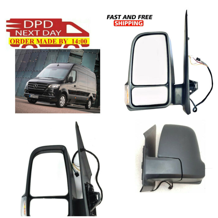 Mercedes Sprinter Complete Electric Wing Mirror Unit