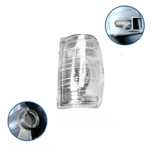 Ford Transit Chassis Cab Wing Mirror Indicator Lens  - Clear - TWIST BAYONET TYPE- Driver Side 2014 to 2025