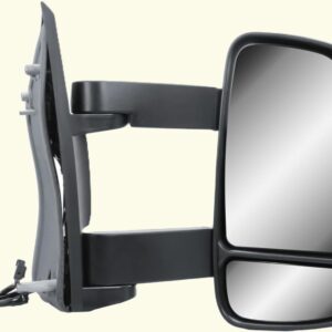 Fiat Ducato Wing Mirror Unit Electric Adjustment - Manual Folding - Medium Arm with Temp Sensor - Driver Side 2006 to 2024