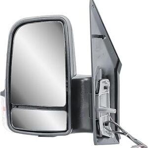 Mercedes Sprinter Wing Mirror Unit -Manual Short Arm - Passenger Side 2006 to 2018