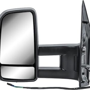Mercedes Sprinter Wing Mirror Unit - Electric Long Arm - Passenger Side 2006 to 2018
