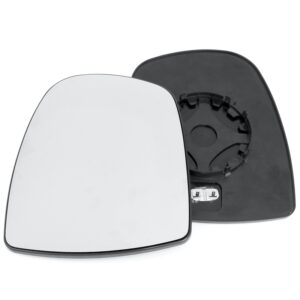 Nissan Primastar Heated Base Convex Clip On Wing Mirror Glass