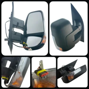 Iveco Daily Wing Mirror Unit - Electric Short Arm - Driver Side 2015 to 2024