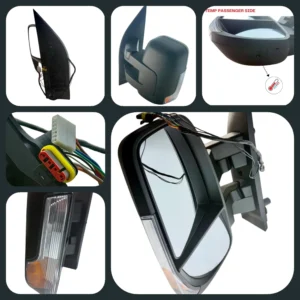 Iveco Daily Wing Mirror Unit - Electric Short Arm - Passenger Side 2015 to 2024