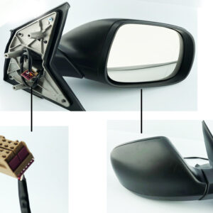 Volkswagen Transporter Door Mirror Unit - Electric - Driver Side 2010 to 2016