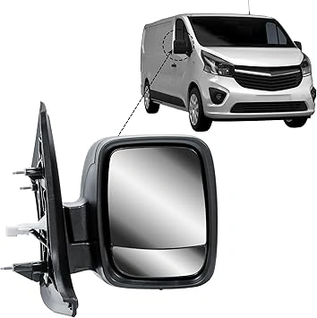 Complete Left Front Electric Wing Mirror For Renault Trafic 2014-2022 (Passenger Side)