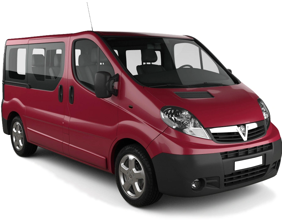 Manual Black Door Wing Mirror For Vauxhall Vivaro Van (2001-2015) - Passenger Side Left