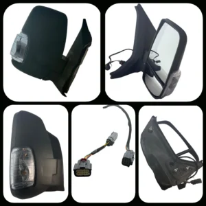 Ford Transit Driver Side Wing Mirror Unit - Electric - Short Arm - 14-24