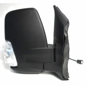 Ford Transit Mirror Unit Electric - Short Arm Power Folding -UK Right Side 2014 to 2025