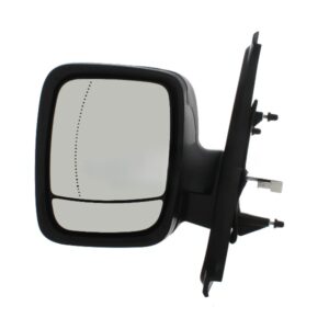 Vauxhall Vivaro Side Mirror Unit - Electric - Primed - Passenger Side 2015 to 2019