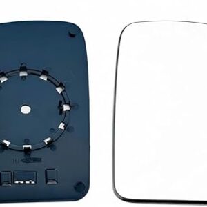Renault Master Wing Mirror Glass Replacement With Base - Heated Convex - Driver Side - 2004 to 2009