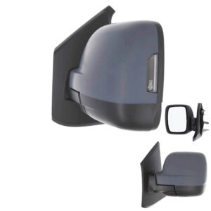 Renault Trafic Wing Mirror Unit Electric  Prime- Non Power Folding With Indicator - Temp Sens-Passenger Side 2022 Onwards