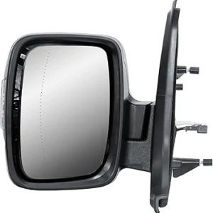 Renault Trafic Wing Mirror Unit Electric Black Non Power Folding With Indicator - Without Temp Sensor - Passenger Side 2022 Onwards