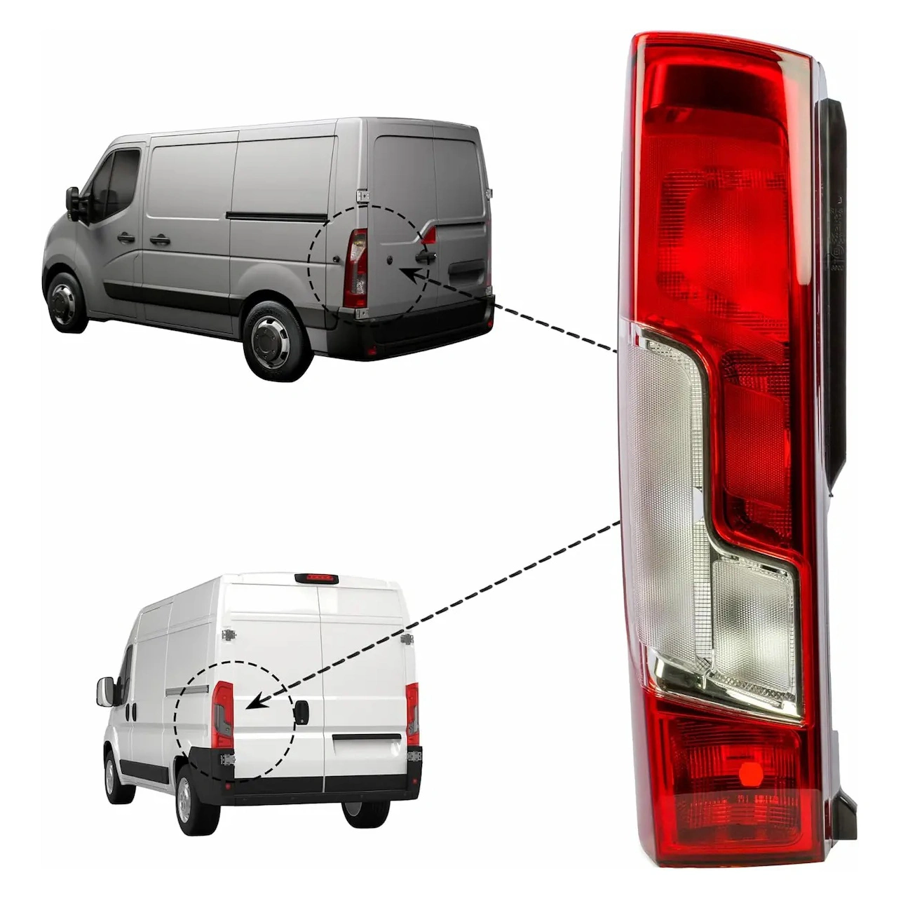 BMW 5 SERIES Rear Light G30 G38 LED Outer Tail Lamp Passenger Left Side