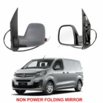 Citroen Dispatch Wing Mirror Unit - Electric - Primed - Driver Side 2016 to 2025
