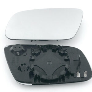 Audi A6 Side Mirror Glass Replacement With Base Heated - Passenger Side 1995 to 2003