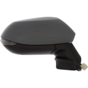 Toyota Corolla Side Mirror Unit - Electric - Primed - Driver Side 2019-2023