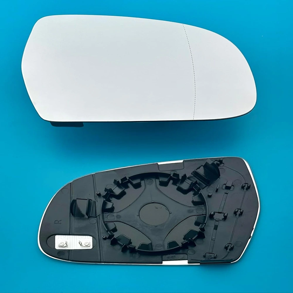 Audi A3 Mirror Glass Replacement With Base Heated - Driver Side 2010 to 2012
