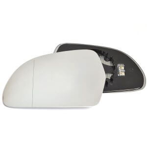 Audi A6 Passenger Side Mirror Glass Replacement With Base Heated - 2008 to 2011