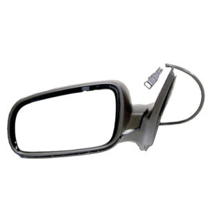 Volkswagen Golf Wing Mirror Glass Replacement Unit - Electric - Primed - Passenger Side 1998 to 2004