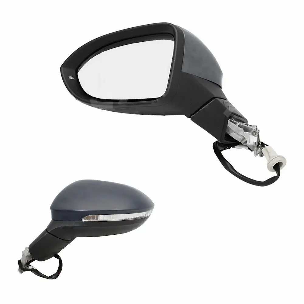 Volkswagen Golf Wing Mirror Unit - Electric - Non - Power Folding - Passenger Side 2021 Onwards