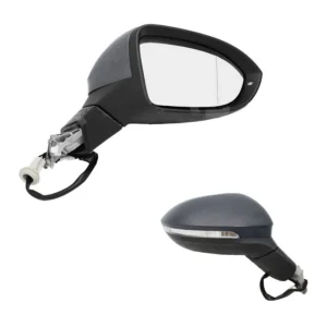 Volkswagen Golf Mirror Replacement Unit - Electric - Non-Power Folding - Driver Side 2021 Onwards