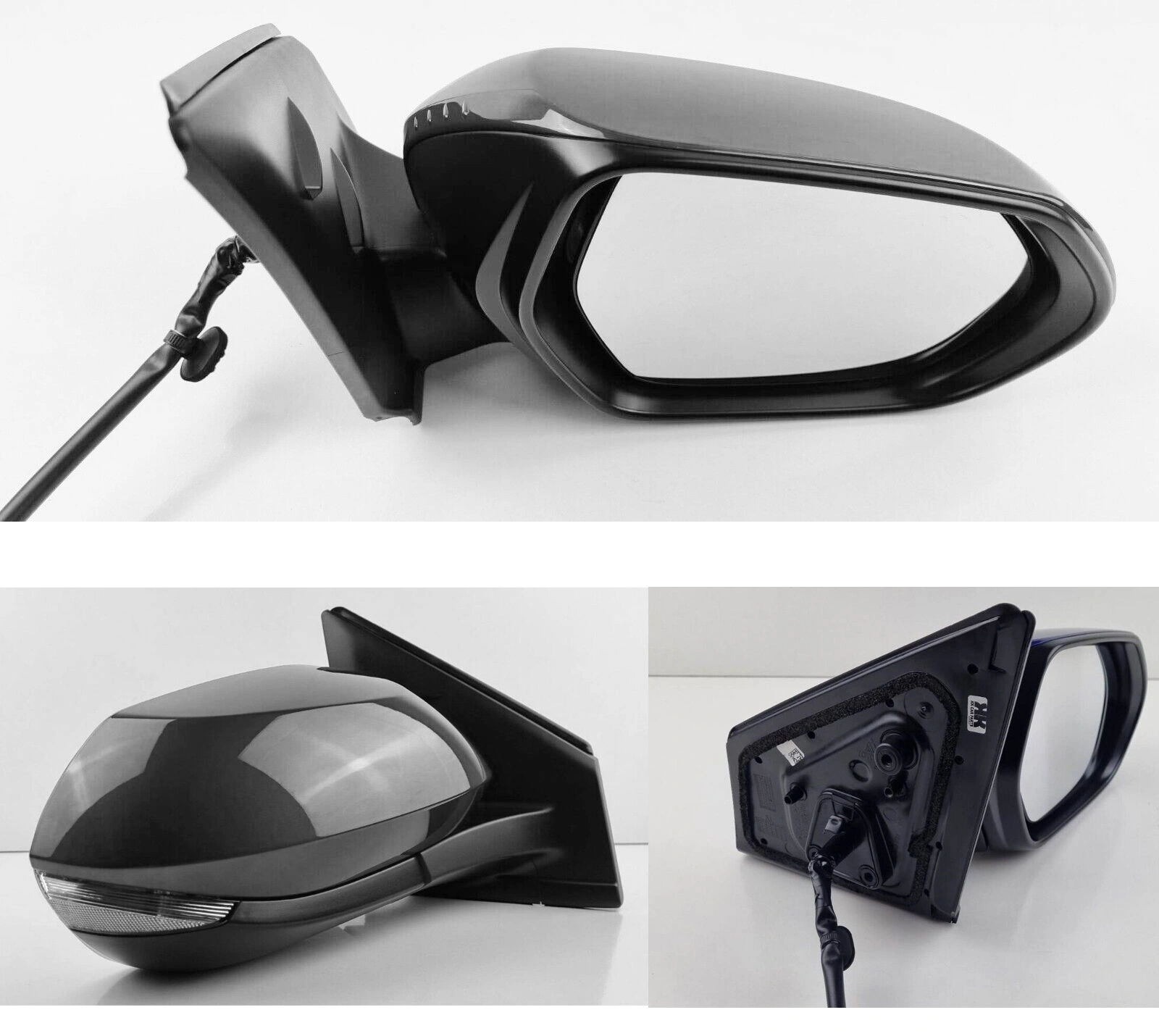 Toyota Yaris Wing Mirror Unit - Electric - Primed - Driver Side 2012 to 2025
