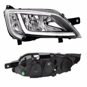 Peugeot Boxer Headlight Headlamp - Chrome - Driver Side 2014 to 2025