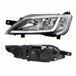 Peugeot Boxer Headlight Headlamp - Chrome - Passenger Side 2014 to 2025
