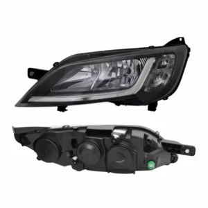 Peugeot Boxer Headlight Headlamp - Halogen Black - Passenger Side 2014 to 2024