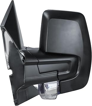EuroPartsDealer Left Wing Door Mirror Glass – Ford Transit 2014-2024 (Passenger Side)