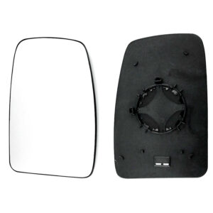 Nissan Interstar Wing Mirror Glass With Base Heated Convex Right Hand Side- Driver Side 2010-2024