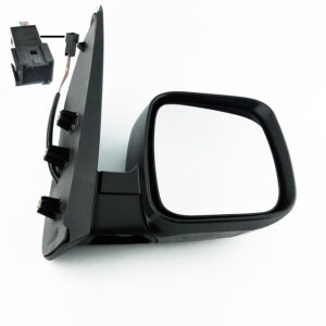 Peugeot Bipper Wing Mirror Unit Black Texture, Electric -Right Hand Side-Driver Side 2008-2024