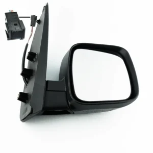 Citroen Nemo Wing Mirror Unit Black Texture, Electric-Right Hand Side-Driver Side 2008 to 2018