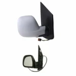 Citroen Dispatch Electric Mirror Unit - Primed - Passenger Side 2016 to 2024