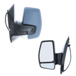 Ford Transit Custom Wing Mirror Unit - Electric - Primed - Passenger Side 2023 Onwards
