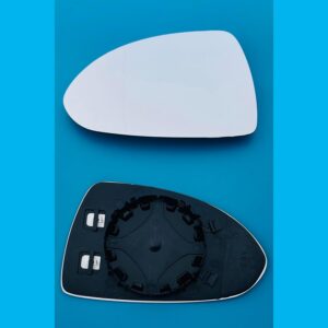Vauxhall Corsa Mirror Glass With Base Heated - Passenger Side 2015 to 2019