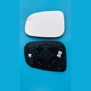 Jaguar X Type Heated Base Wide Angle Wing Mirror LHS Passenger Side 2008 to 2010