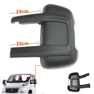 Vauxhall Movano Wing Mirror Cover - Black - Long Arm- Driver Side 2022 to 2025