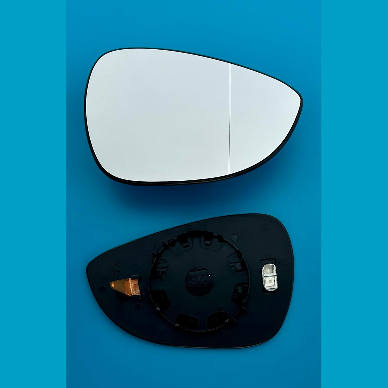 Right (Driver Side) Electric Door Wing Mirror For Ford Fiesta MK7 2008-2012 - Primed, Manual Fold