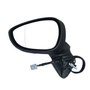 Ford Fiesta Left Side Mirror Unit - Electric - Primed Power Folding - 2008 to 2012