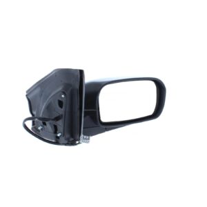 Honda Civic 2000 to 2005 Complete Wing Mirror Unit- Electric adjustment - Heated Glass - Paintable - Black - Driver Side (RH)