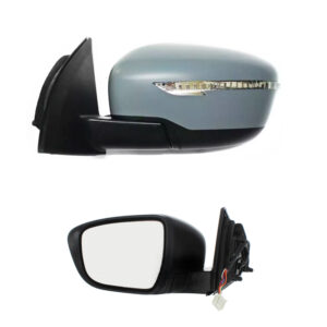 Nissan Qashqai Wing Mirror Unit - Electric - Passenger Side 2014 to 2021