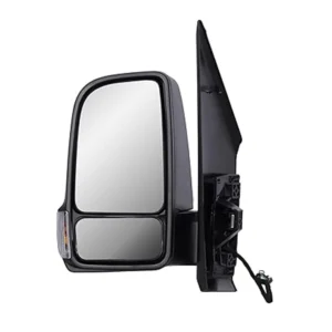 Mercedes Sprinter Wing Mirror Unit - Manual Adjustment & Manual Folding Short Arm - Passenger Side 2018 to 2025