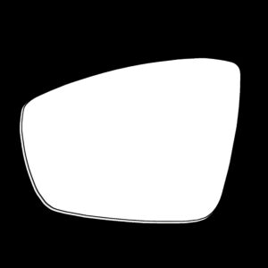Volkswagen UP Wing Mirror Glass Passenger Side 2012 to 2016